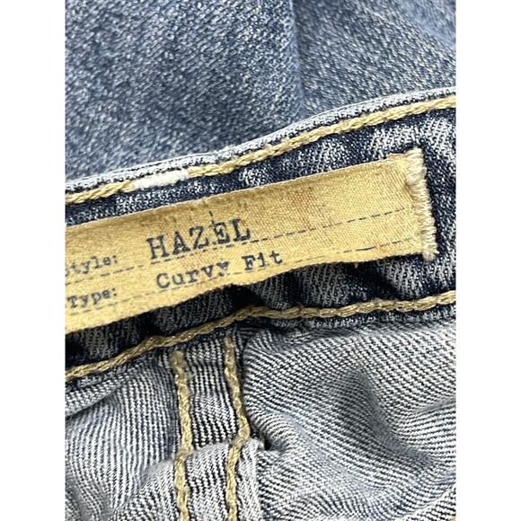 BIG STAR Jeans Women Size 27XL Blue Denim Curvy Fit Low Rise Cotton Blend Y2K - Picture 4 of 8